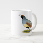 Gambels Wüstenquail Jumbo-Tasse (Vorderseite Rechts)