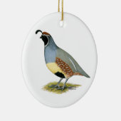 Gambels Wüstenquail Keramikornament (Rechts)