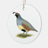 Gambels Wüstenquail Keramikornament (Links)