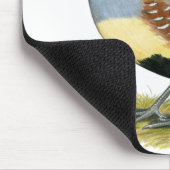 Gambels Wüstenquail Mousepad (Ecke)