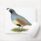 Gambels Wüstenquail Mousepad (Mit Mouse)