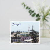 Gambia - Banjul - Postkarte (Stehend Vorderseite)