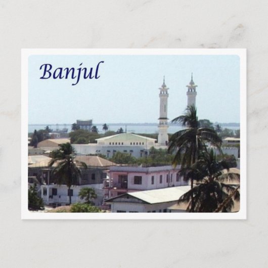 Gambia - Banjul - Postkarte (Vorderseite)