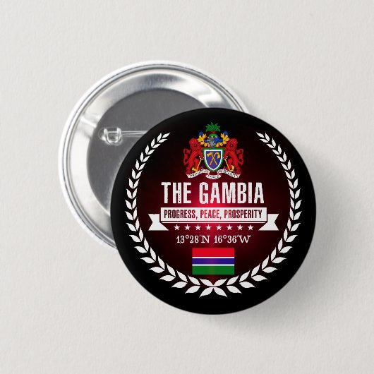 Gambia Button (Vorne & Hinten)