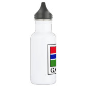 Gambia Edelstahlflasche (Links)