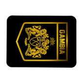 Gambia Emblem Magnet (Horizontal)