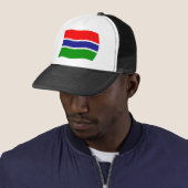 Gambia Flag Hat Truckerkappe (Beispiel)