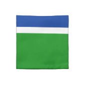Gambia Flag Napkin Serviette (Viertel Falte)