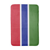 Gambia-Flagge Badematte (Vorderseite Vertikal)