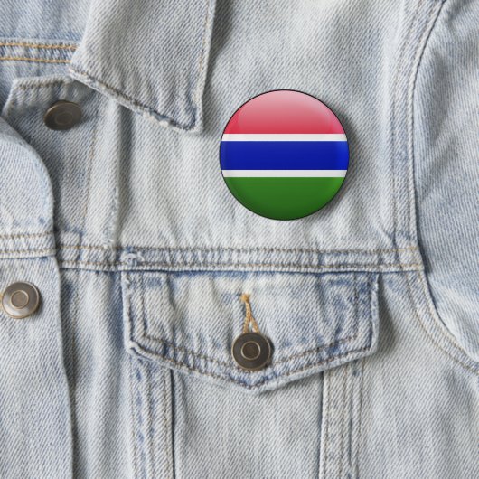 Gambia-Flagge Button (Beispiel)
