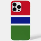 Gambia-Flagge Case-Mate iPhone Hülle (Rückseite)