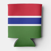 Gambia-Flagge Dosenkühler (Vorderseite)
