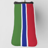 Gambia-Flagge Golf Headcover (Rotieren 90)