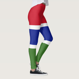 Gambia-Flagge Leggings