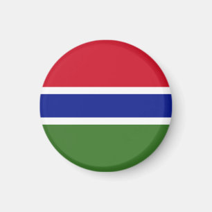 Gambia-Flagge Magnet