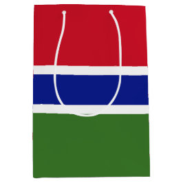 Gambia-Flagge Mittlere Geschenktüte