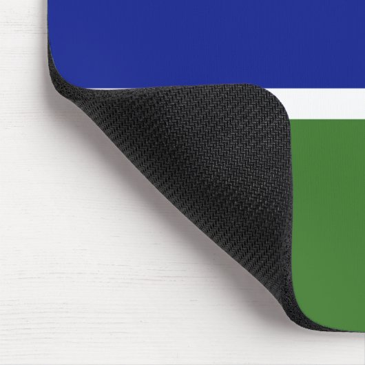 Gambia-Flagge Mousepad (Ecke)
