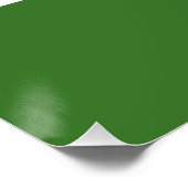 Gambia-Flagge Poster (Ecke)
