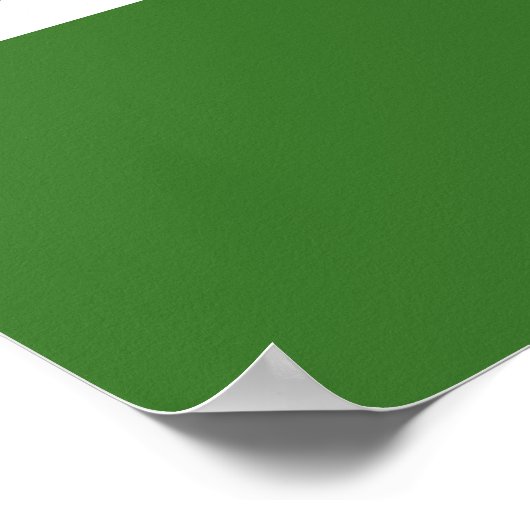 Gambia-Flagge Poster (Ecke)