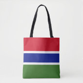 Gambia-Flagge Tasche (Vorderseite)