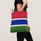 Gambia-Flagge Tasche (Von Nahem)