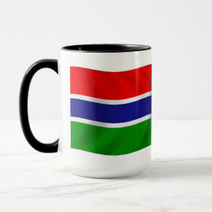 Gambia-Flagge Tasse