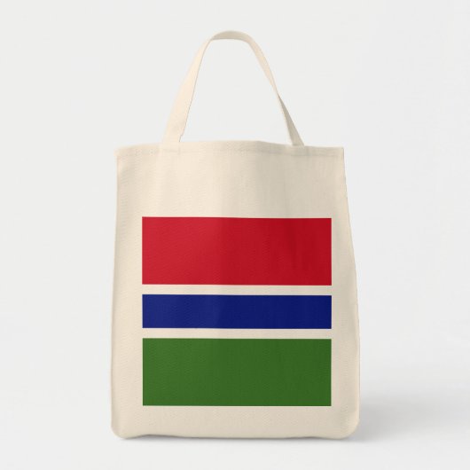 Gambia-Flagge Tragetasche (Vorne)