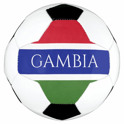 Gambia Fußball (Vorderseite)