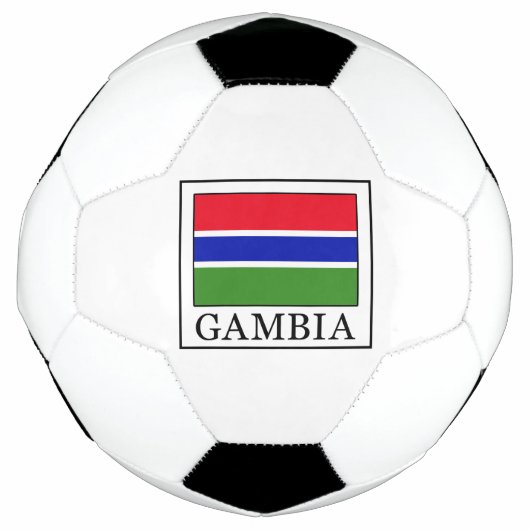 Gambia Fußball (Vorderseite)