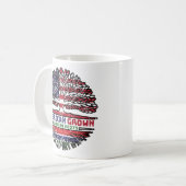 Gambia Gambian US USA United Staaten Tree Kaffeetasse (Vorderseite Links)