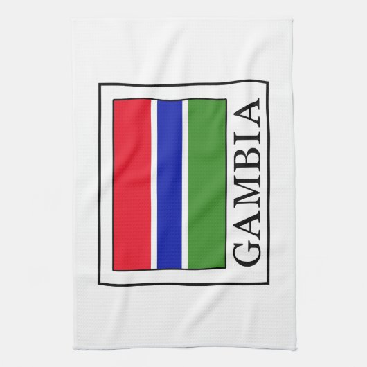 Gambia Geschirrtuch (Vertikal)