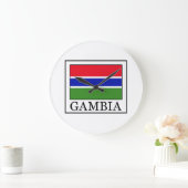 Gambia Große Wanduhr (Zuhause)
