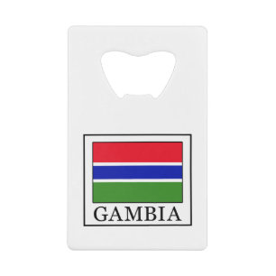 Gambia Kreditkarten Flaschenöffner