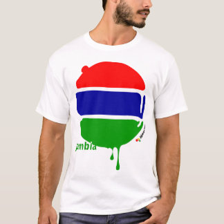 Gambia lässt Weiß fallen T-Shirt