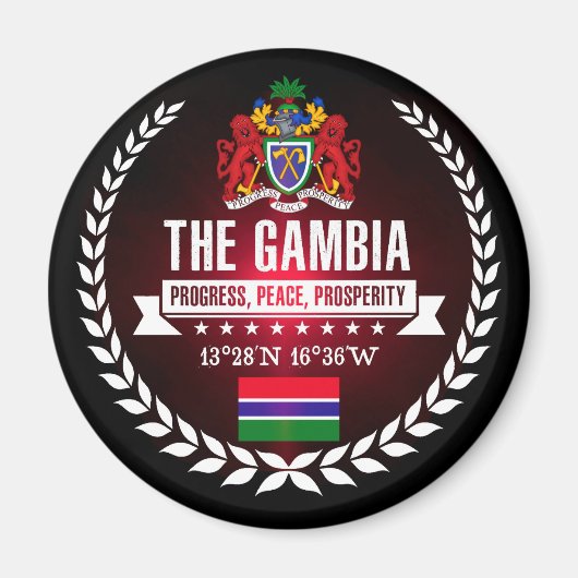 Gambia Magnet (Vorne)