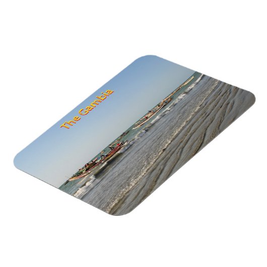 Gambia Magnet (Linke Seite)