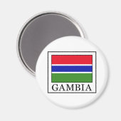Gambia Magnet (Vorderseite/Rückseite)