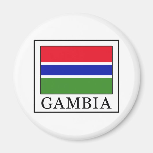 Gambia Magnet (Vorne)
