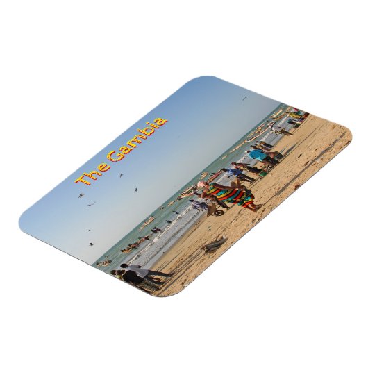 Gambia Magnet (Linke Seite)