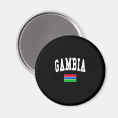 GAMBIA MAGNET (Vorderseite/Rückseite)