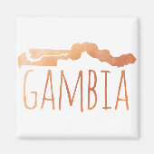 Gambia Magnet (Vorne)