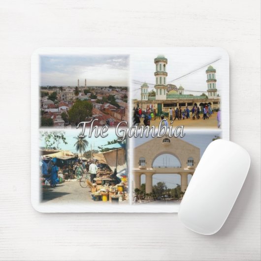 Gambia - mousepad (Mit Mouse)