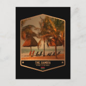 Gambia Postkarte (Vorderseite)