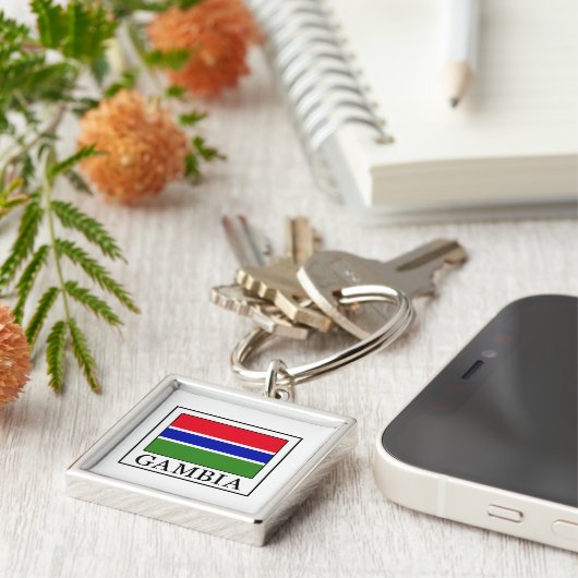 Gambia Schlüsselanhänger (Seite)