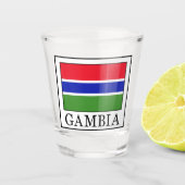 Gambia Schnapsglas (Vorderseite)