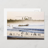 Gambia Sunrise Postcard Postkarte (Vorne/Hinten)