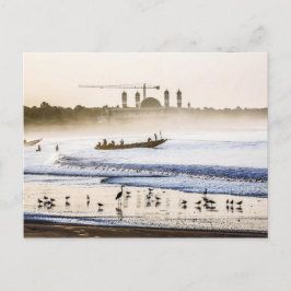 Gambia Sunrise Postcard Postkarte