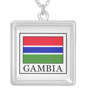 Gambia Versilberte Kette