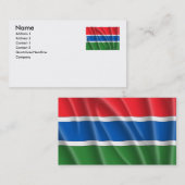 GAMBIA VISITENKARTE (Vorne/Hinten)
