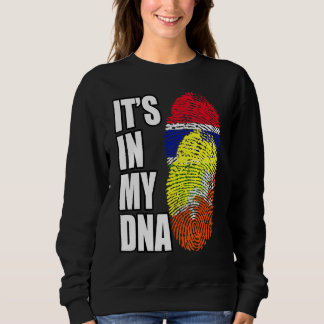 Gambian und Bhutanese - DNA-Fahne Sweatshirt